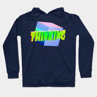 Thinking Outside the Box Colorful 4 Hoodie